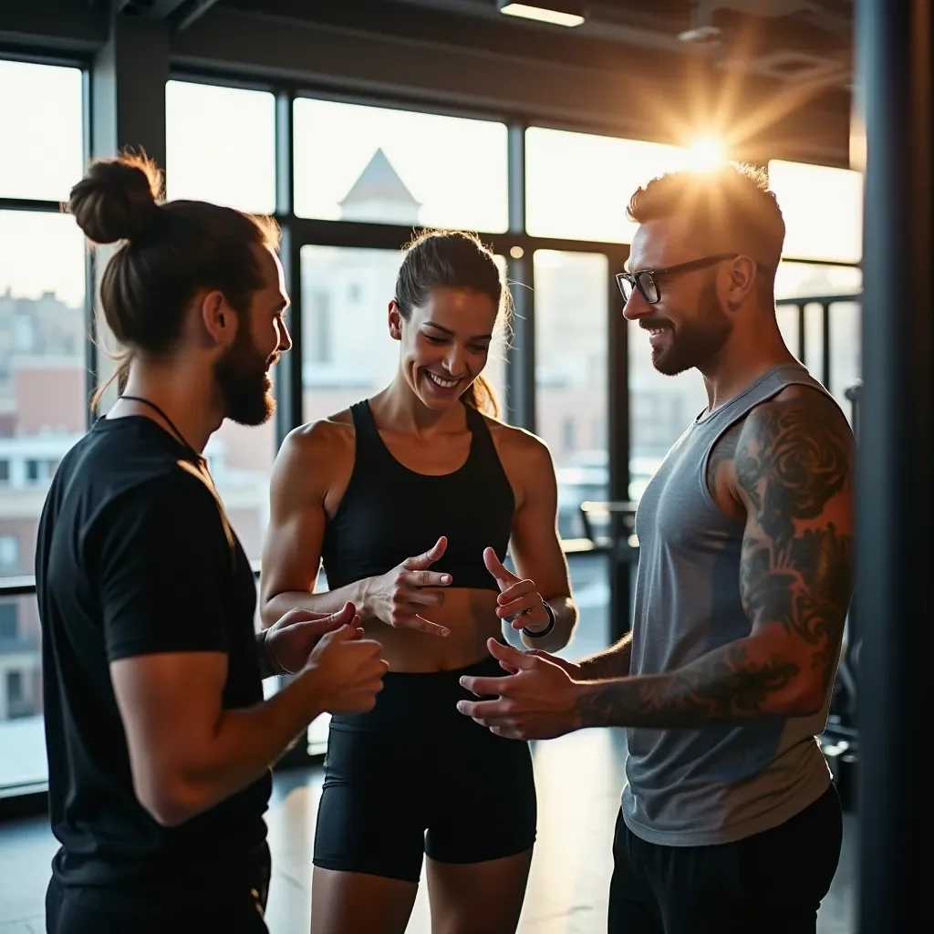 Creative team at work